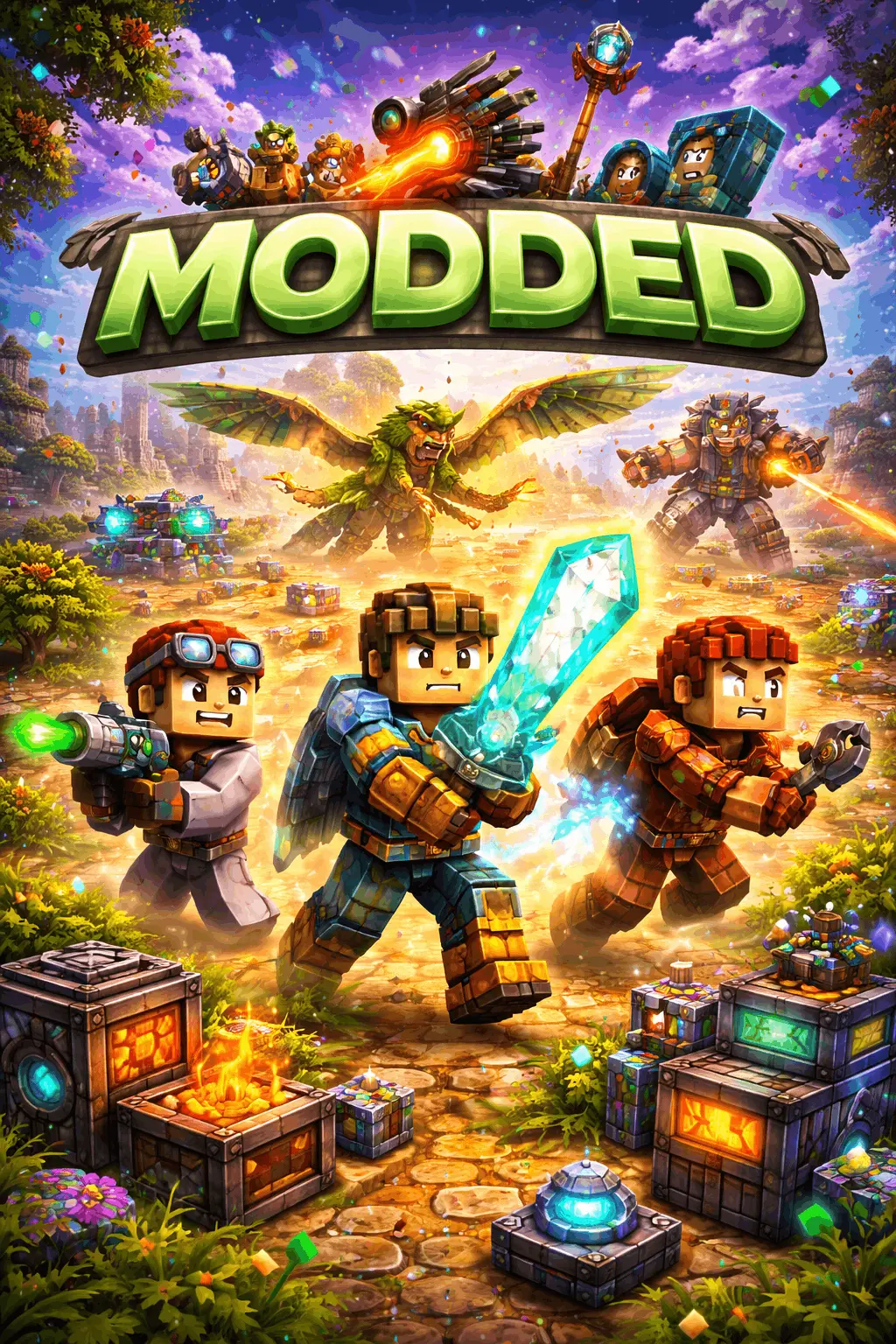 Best Modded servers list banner