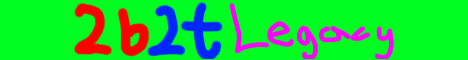 2b2t legacy Minecraft Server banner