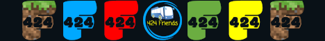 424Friends Minecraft Server banner