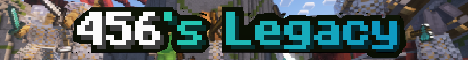 456s Legacy Minecraft Server banner