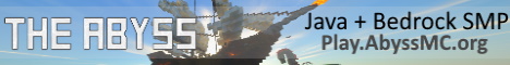Abyss SMP Minecraft Server banner