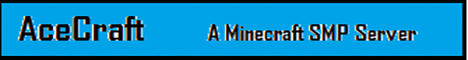 Ace Craft Minecraft Server banner