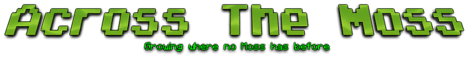 Across the Moss Minecraft Server banner