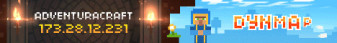 AdventuraCraft Minecraft Server banner