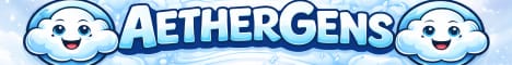 AetherGens Minecraft Server banner