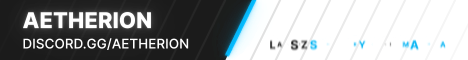 Aetherion Network Minecraft Server banner