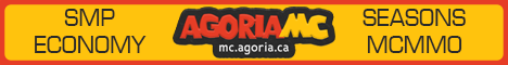 AgoriaMC Minecraft Server banner