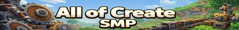 all of create smp Minecraft Server banner