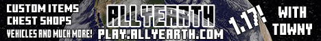 AllyEarth Minecraft Server banner