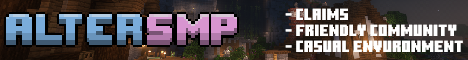 AlterMC Minecraft Server banner