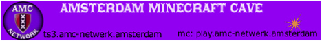AMC Netwerk Minecraft Server banner