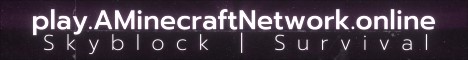 AMinecraftNetwork Minecraft Server banner