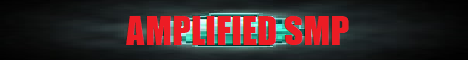 Amplified SMP Minecraft Server banner