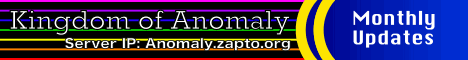 Anomaly Minecraft Server banner