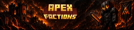 ApexFactions Minecraft Server banner