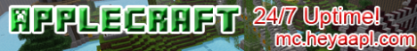 AppleCraft Minecraft Server banner