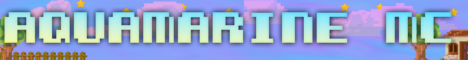 AquamarineMC Minecraft Server banner