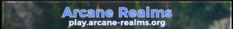 Arcane Realms SMP Minecraft Server banner