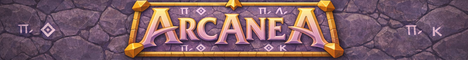 Arcanea Minecraft Server banner
