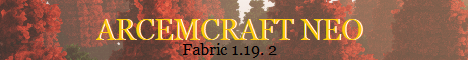 Arcemcraft Neo Minecraft Server banner