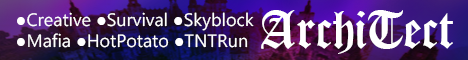 ArchiTect Minecraft Server banner