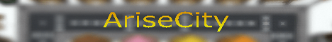 AriseCity Minecraft Server banner