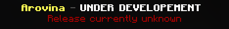 Arovina Minecraft Server banner