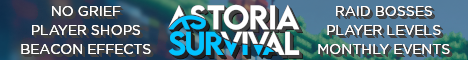 Astoria Minecraft Server banner
