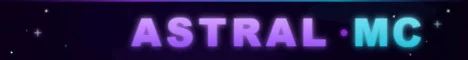 Astral MC Minecraft Server banner