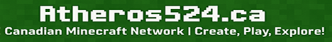 Atheros524.ca Minecraft Server banner