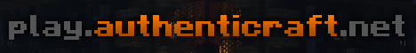 Authenticraft Minecraft Server banner