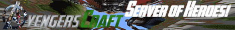 AvengersCraft Minecraft Server banner