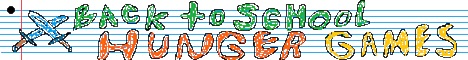 Back to School Hunger Games Minecraft Server banner