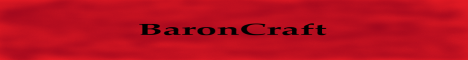 BaronCraft Minecraft Server banner