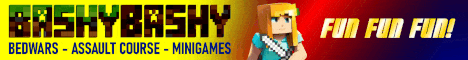 BashyBashy Minecraft Server banner