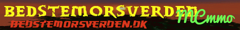 Bedstemors Verden Minecraft Server banner