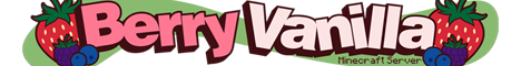 Berry Vanilla Minecraft Server banner