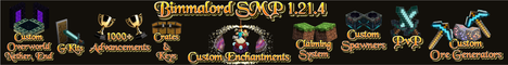 Bimmalord SMP Minecraft Server banner