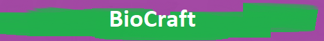 BioCraft Minecraft Server banner