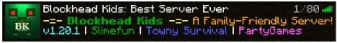 Blockhead Odyssey Minecraft Server banner