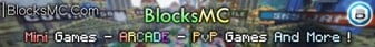 BlocksMC Minecraft Server banner