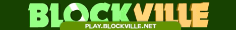Blockville Minecraft Server banner