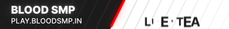 Blood Smp Minecraft Server banner