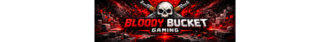 Bloody Bucket MC Minecraft Server banner