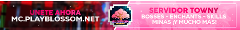 Blossom Network Minecraft Server banner