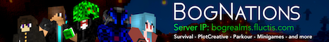 BogRealmsMC Minecraft Server banner