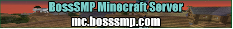 BossSMP Minecraft Server banner
