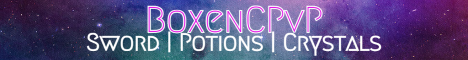 BoxenCPvP Minecraft Server banner