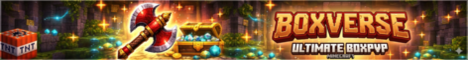 Boxverse PVP Minecraft Server banner