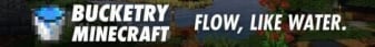 Bucketry Minecraft Minecraft Server banner